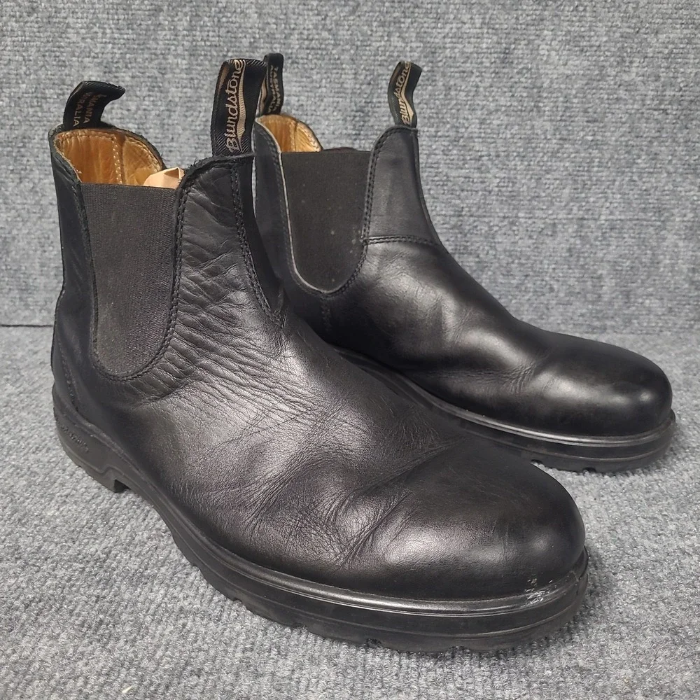 Blundstone Chelsea Slip On Boots Mens  US Size 13/ AU 12 Black